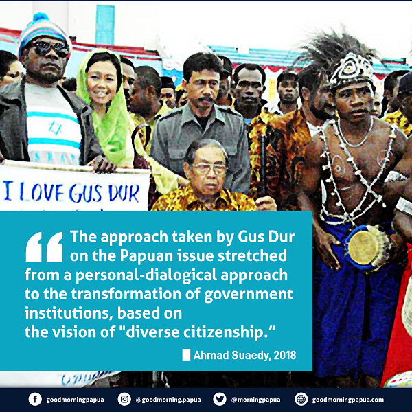 Taking Traces of Love of Father of Democracy in Papua