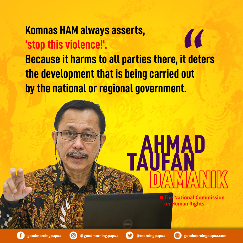 Komnas HAM: KKB Persecution Deters Development and Harms Papuans